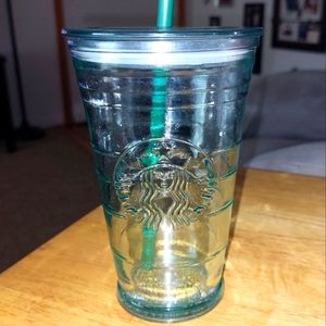 Recycled Glass Starbucks Cup. 16 Oz.